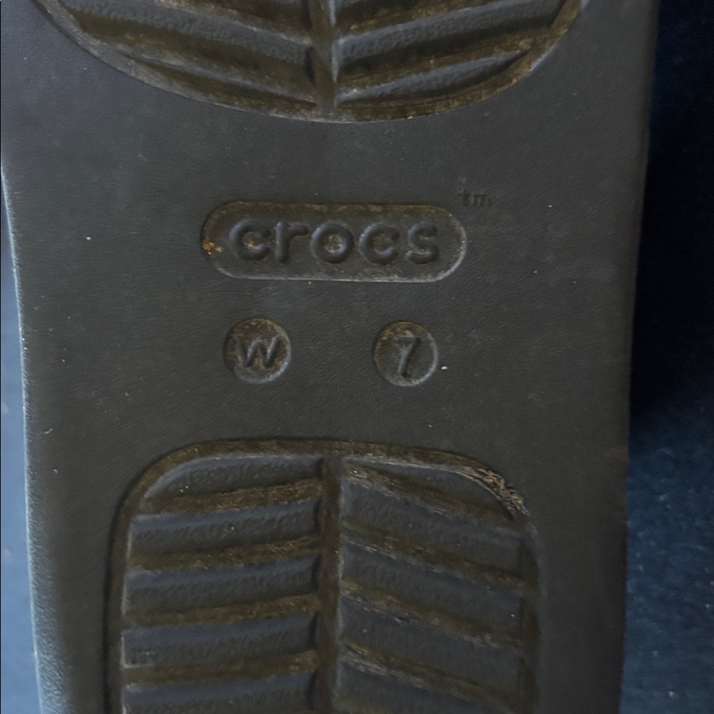 CROCS Dark Gray Sandals - Picture 3 of 3